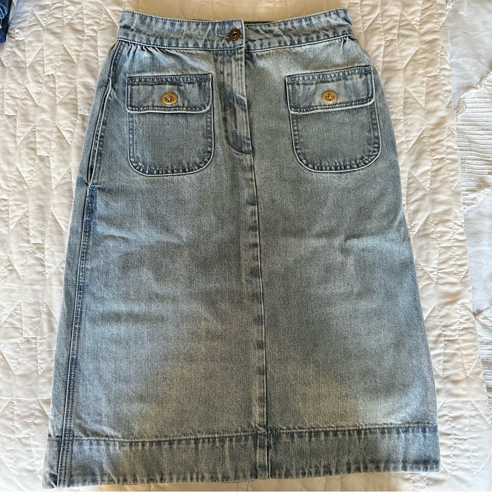 Coach Denim Skirt - 2